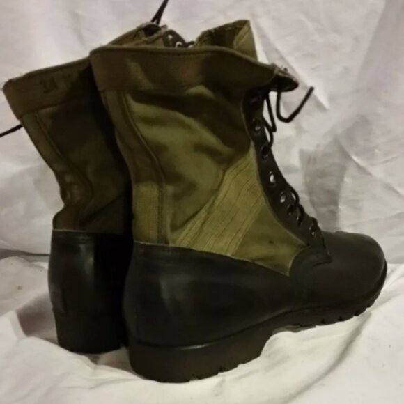 DECEMBER \'66 BATA VIETNAM SPIKE PROTECTIVE COMBAT sz14N JUNGLE BOOTS SI 521 main image 9